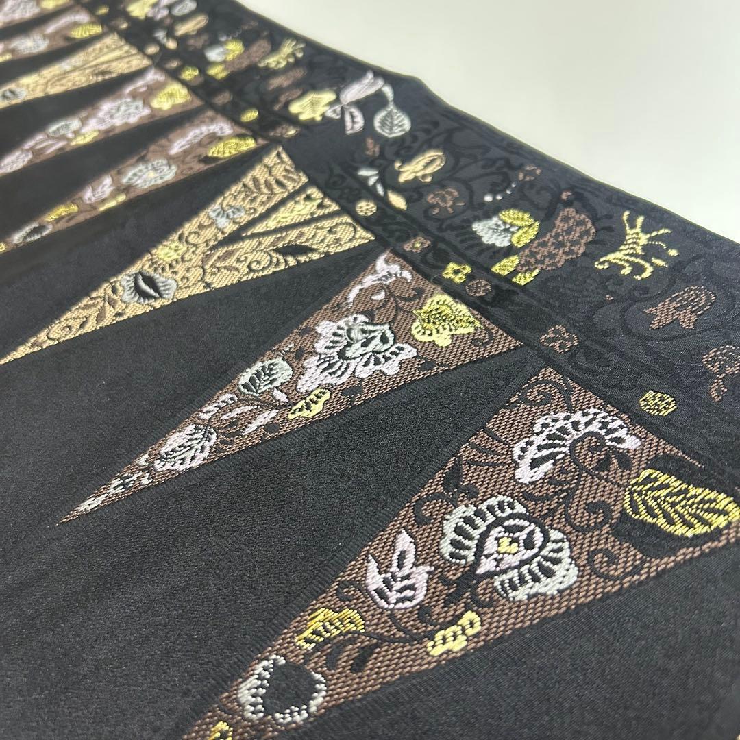 カッコイイ　花更紗柄　名古屋帯　着物スキ倶楽部　４３２