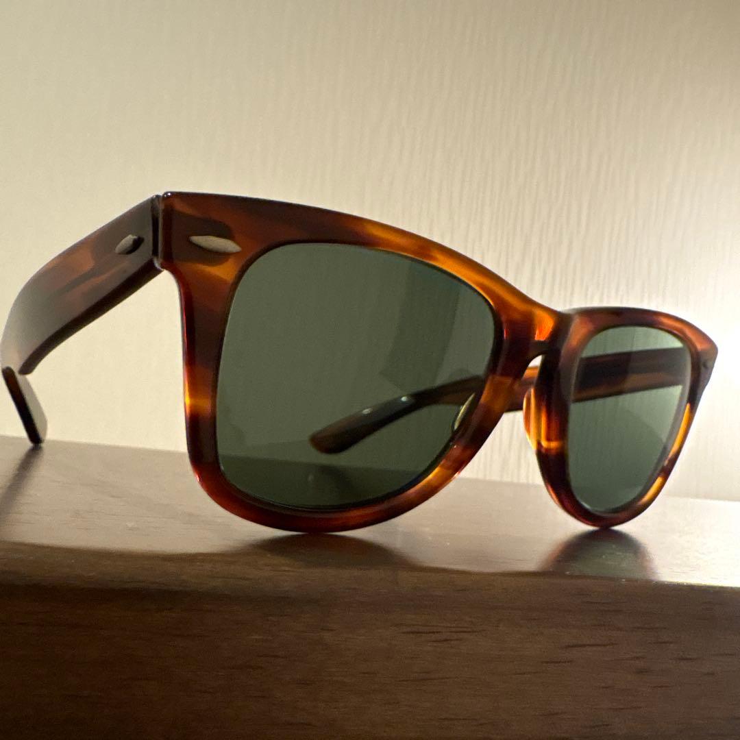 レイバン ウェイファーラー USA製 ボシュロム ブラウン ヴィンテージ レア