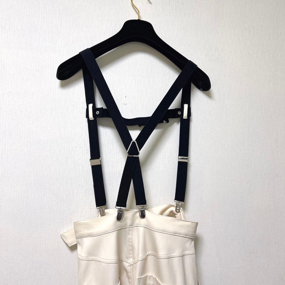 【MAISONSPECIAL】サスペンダー付きカーゴパンツ【定価¥22,000】