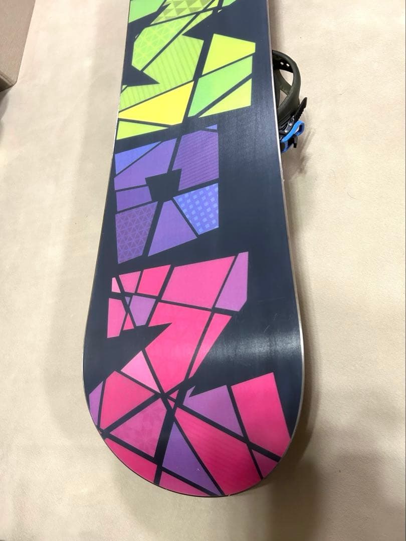 美品　スノーボードセット　SALOMONセット　154 ビンディング付　ケース付