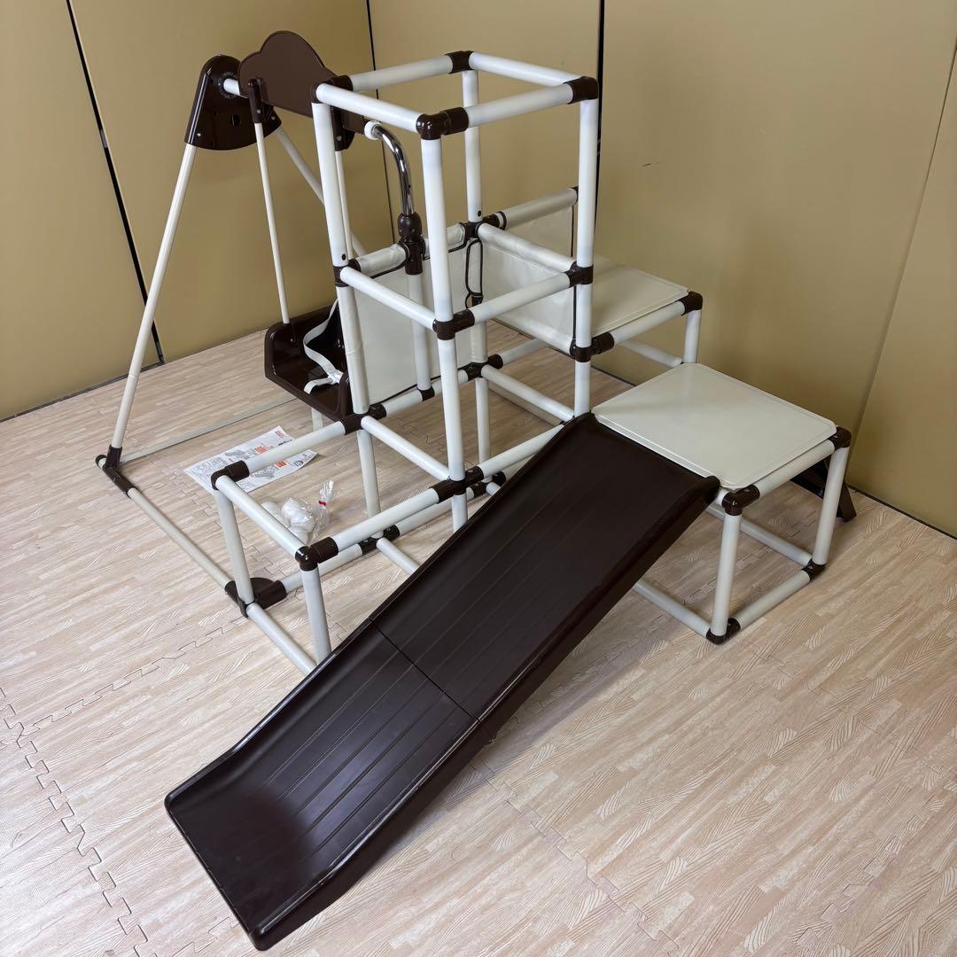 ☆一部未使用☆　おりたたみロングスロープキッズパーク　プレミアム　ショコラ　完品