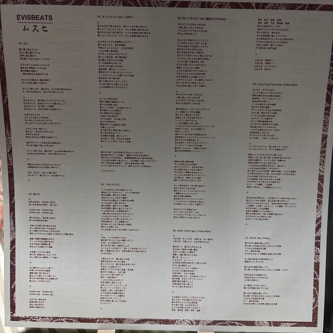 EVISBEATS ムスヒ 2LP レコード