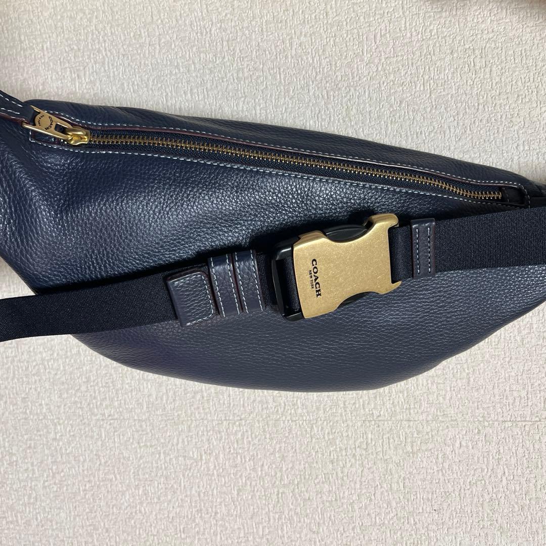 coach メンズ　バッグ　ネイビー