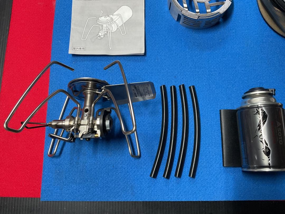 SOTO ST-340新型レギュレーターストーブ未点火保管品+装備品付き