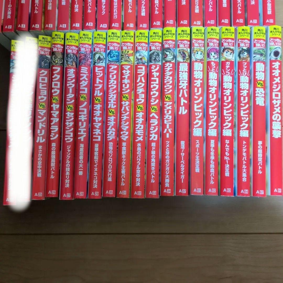 「なわち」【17冊】どっちが強い⁉︎ 角川まんが科学シリーズ