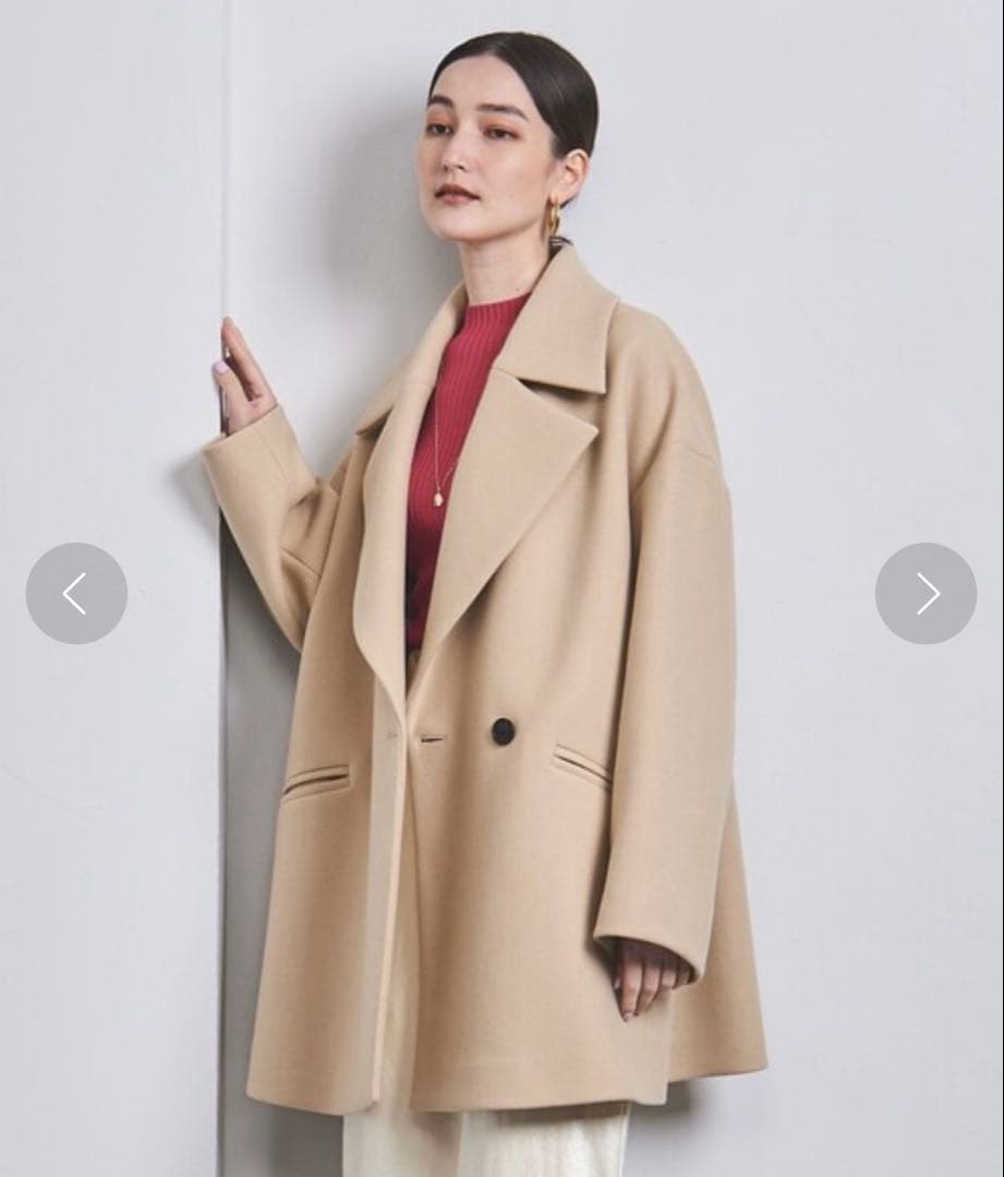 ユナイテッドアローズ Unitedarrows Aラインコート ショートコート