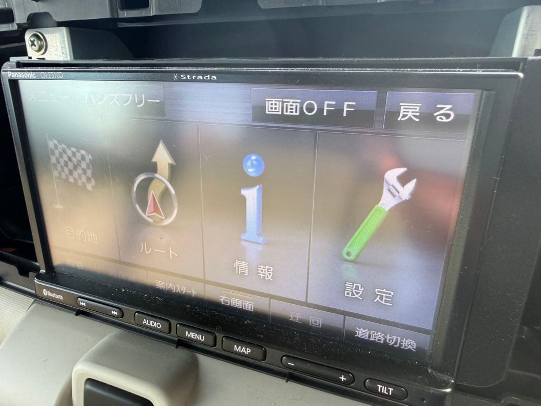 パナソニック カーナビ CN-E310D 地図データ2018年式