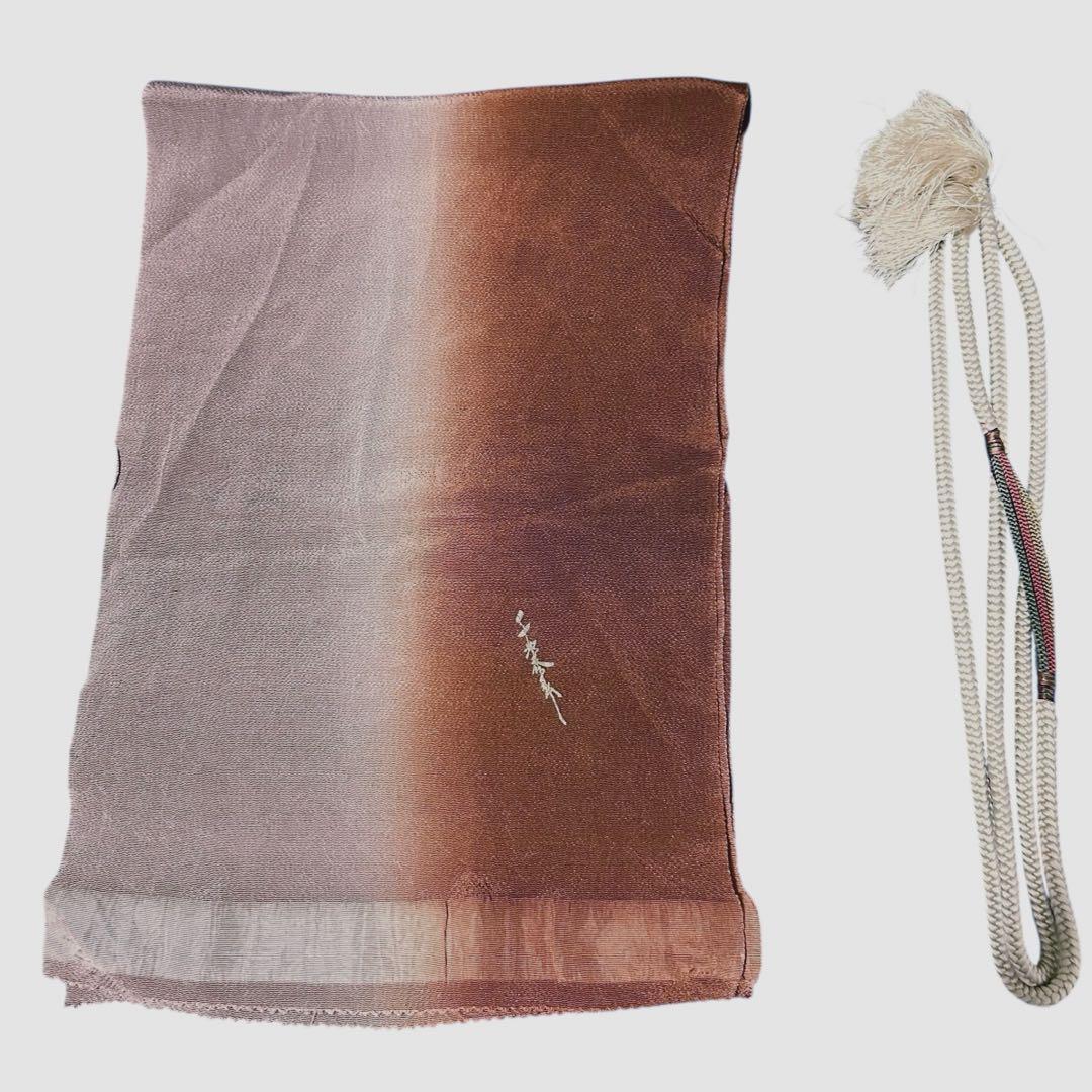 新品　美品　正絹　山細系　民芸調　ぜんまい系風合い　多色節糸紬　フルセット