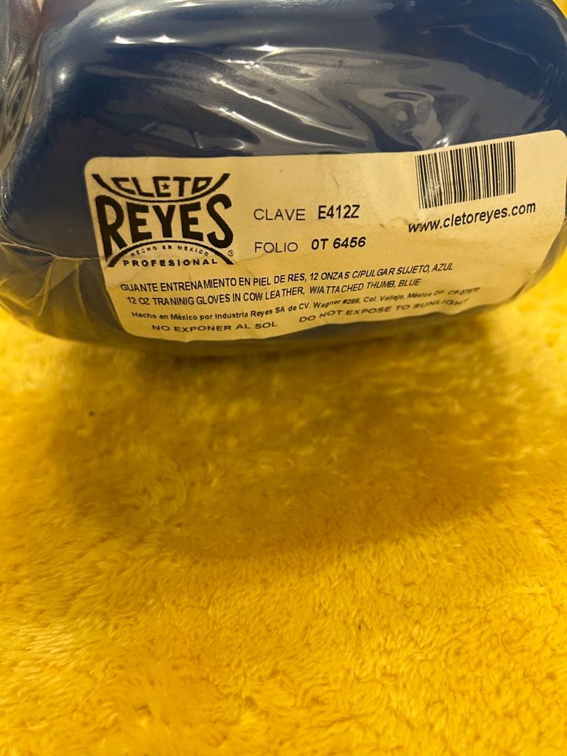 【未開封】Cleto Reyes レイジェス　ボクシンググローブ 12オンス