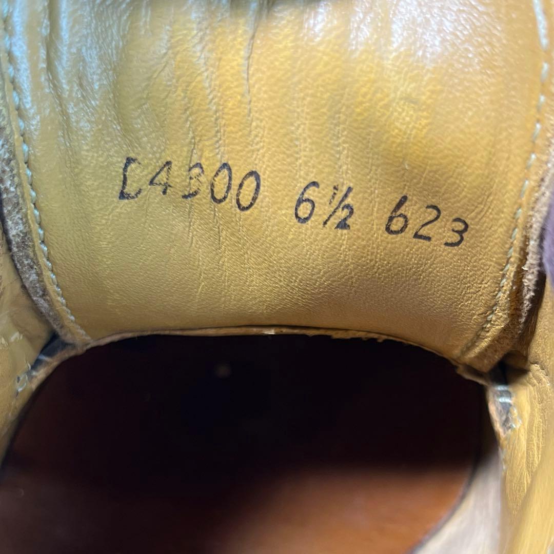 DANNER ダナー 24.5cm 革靴 ダークブラウン レザー ドレスシューズ