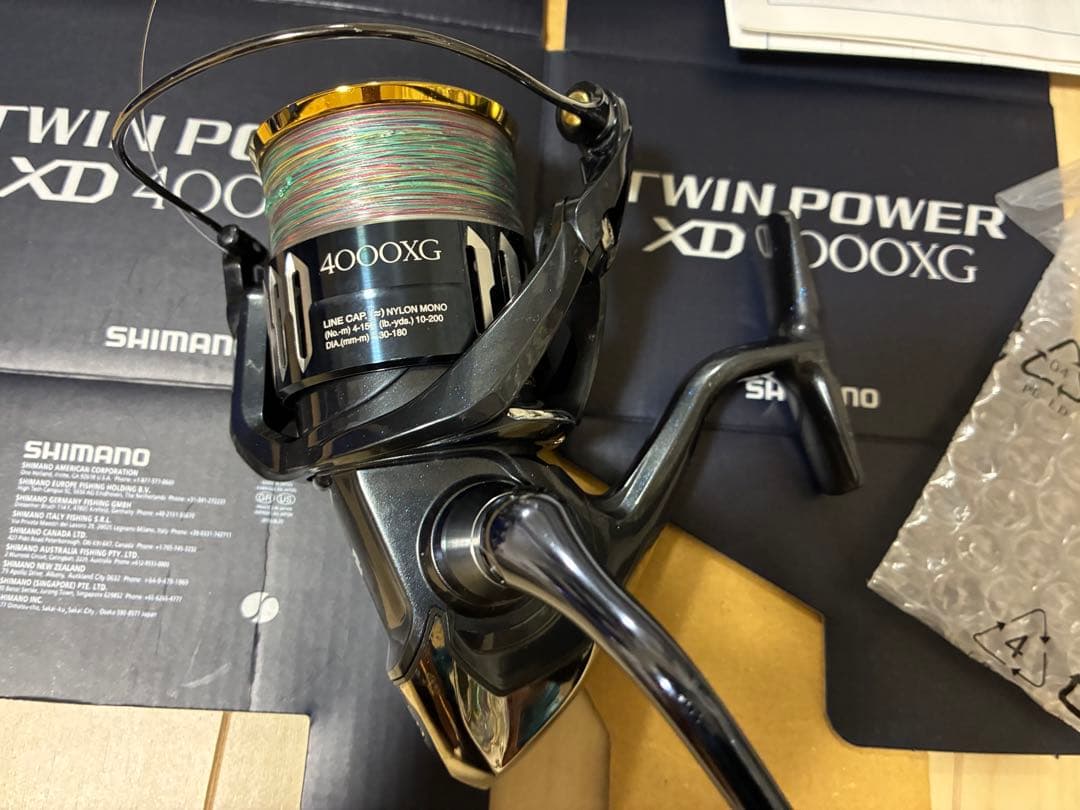 シマノ スピニングリール 17 ツインパワー XD 4000XG