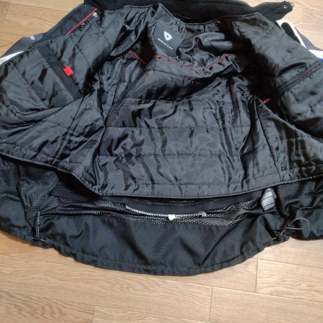 REV'IT! バイクジャケット ホワイト/グレー/ブルー