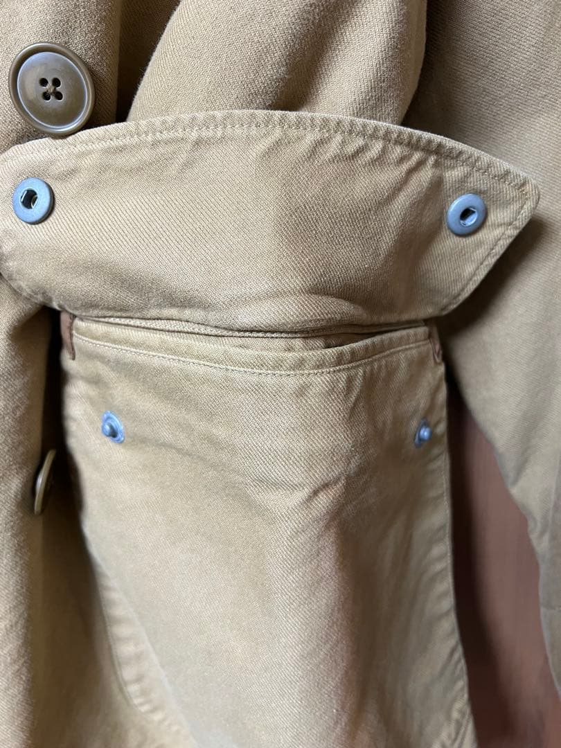 RRLラルフローレン Pコートベージュ サイズM