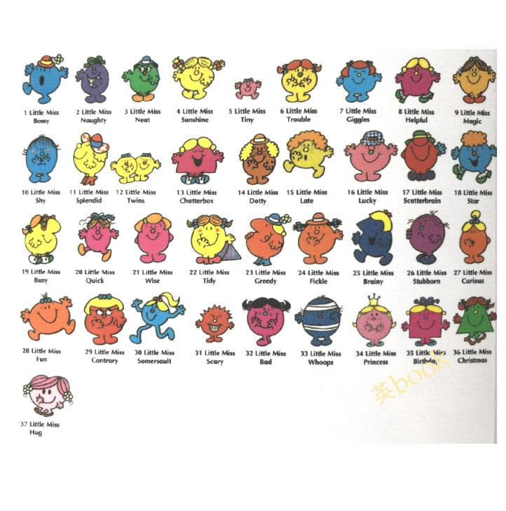 Little Miss & Mr. Men絵本87冊　全冊音源付　マイヤペン対応