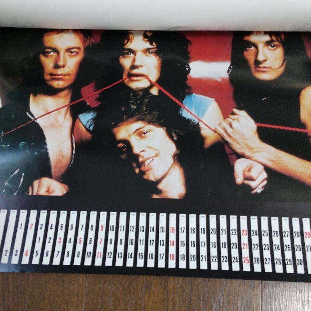 ロックカレンダー1978東芝EMI