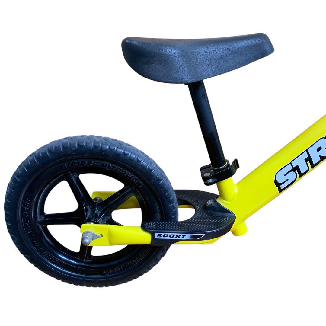 ストライダー12　日本正規品　イエロー　キックバイク②