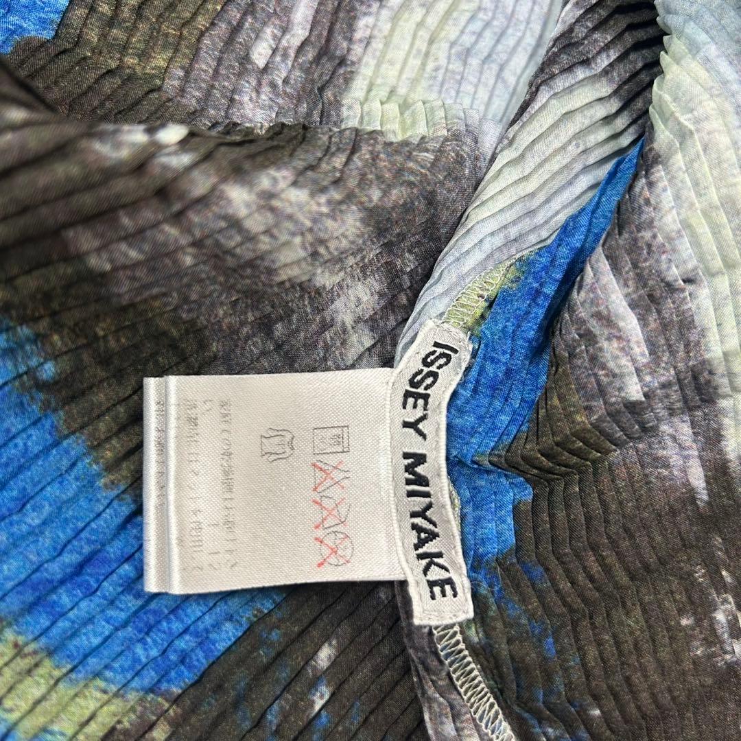 X*A様 I556 美品 M 2 イッセイミヤケ プリーツ カットソー レディー