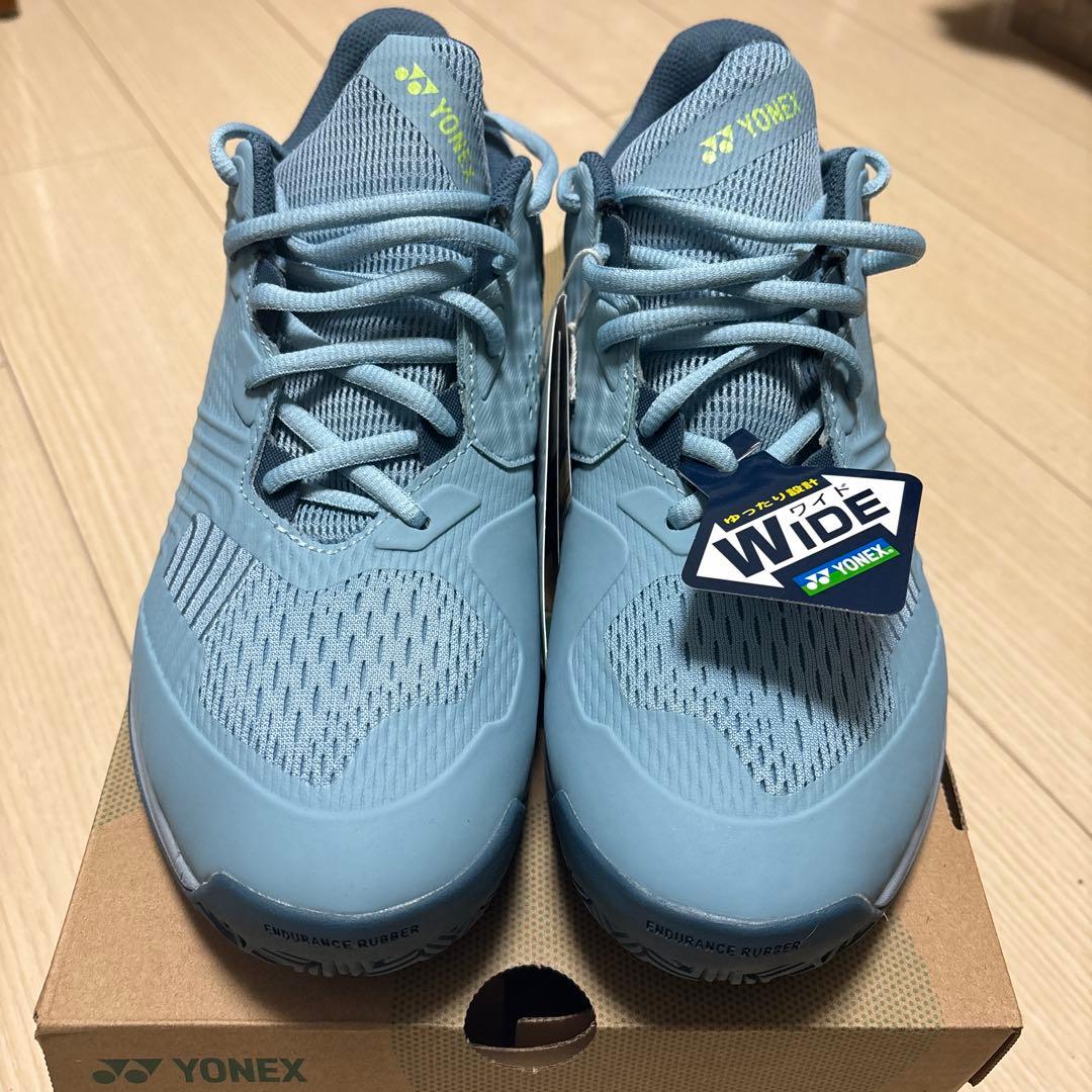 新品YONEX テニスシューズ　パワークッションソニケージ ワイドAC