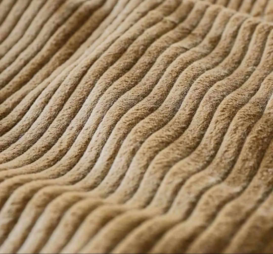 Re:CENOリセノ folk 3人掛けソファ　コーデュロイ　キャメル