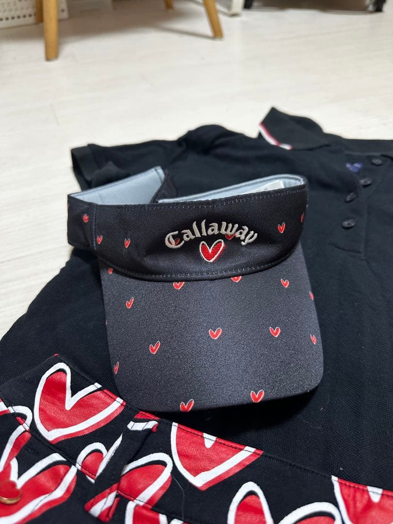 Callaway 3点セット ポロシャツLL スカートL