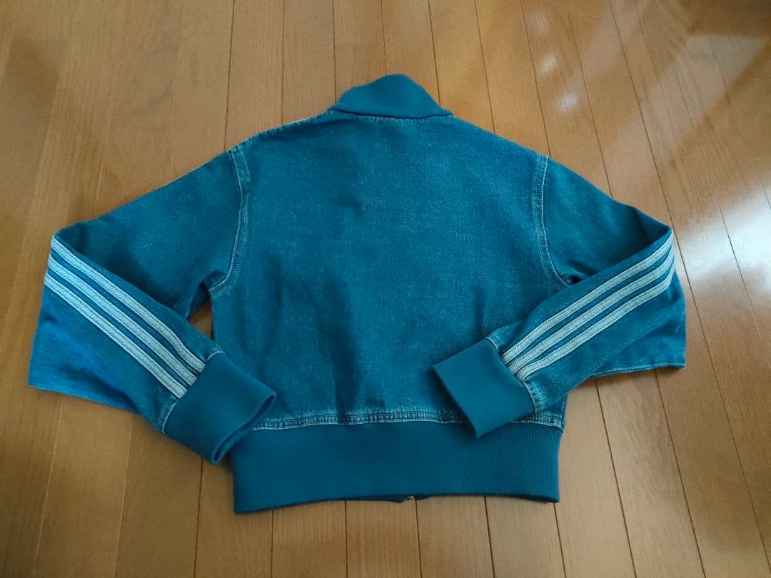 美品　アディダスオリジナルス　アディカラー デニム トラックトップ 　Sサイズ