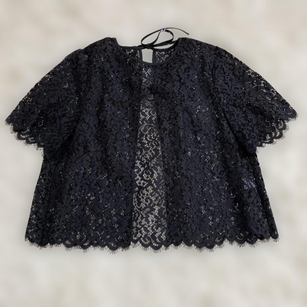 【美品】MUVEILミュベール　オールインワン　サロペット　レースボレロ