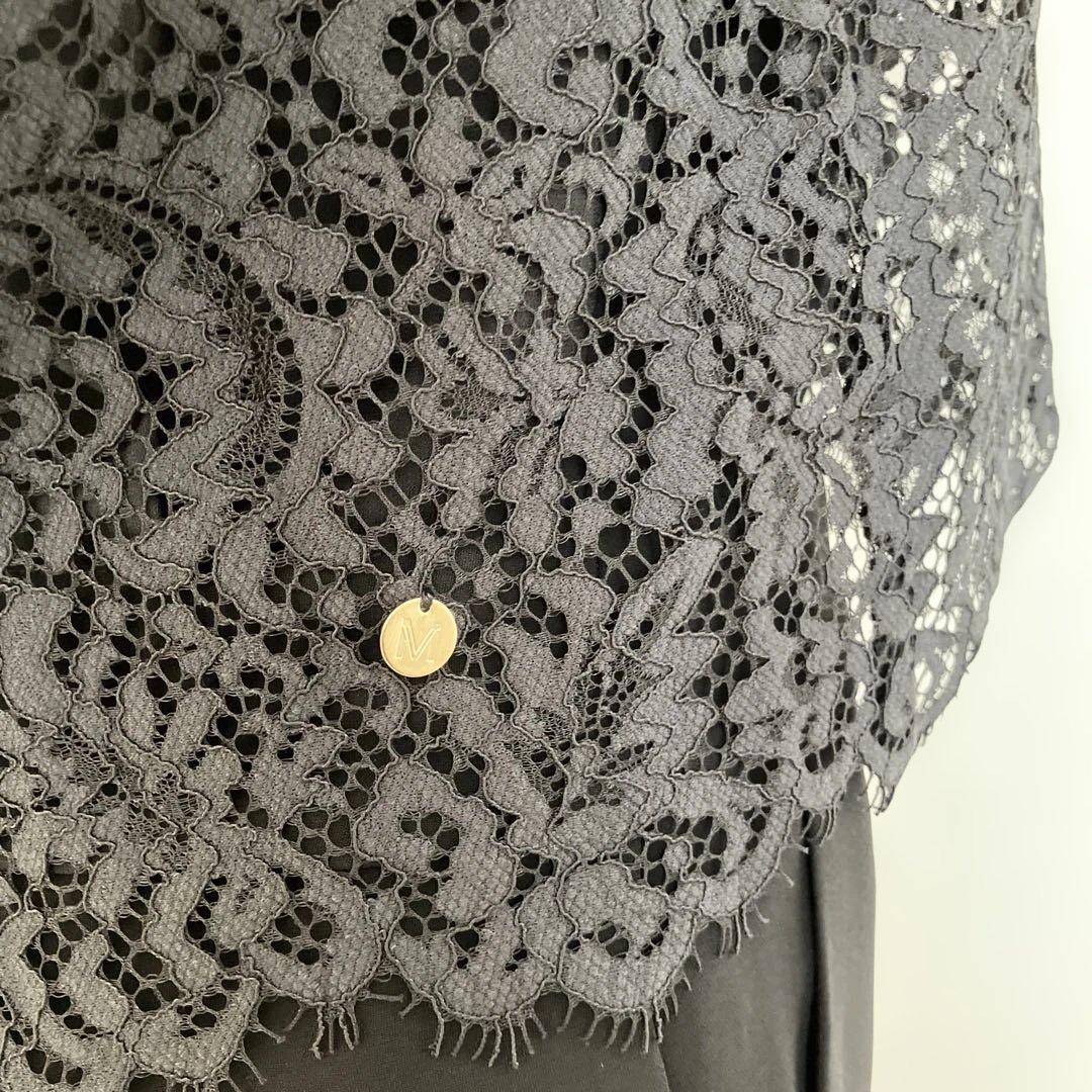 【美品】MUVEILミュベール　オールインワン　サロペット　レースボレロ