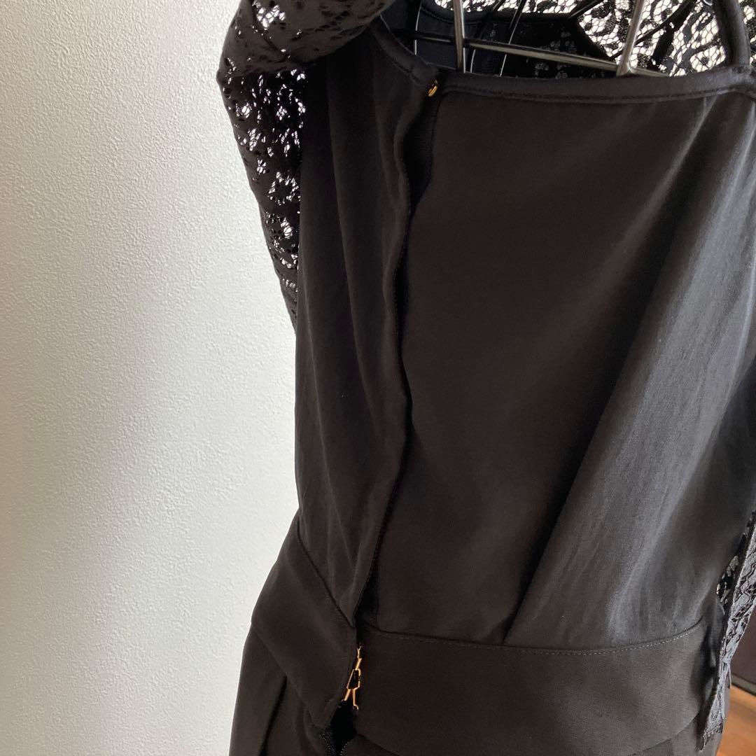 【美品】MUVEILミュベール　オールインワン　サロペット　レースボレロ
