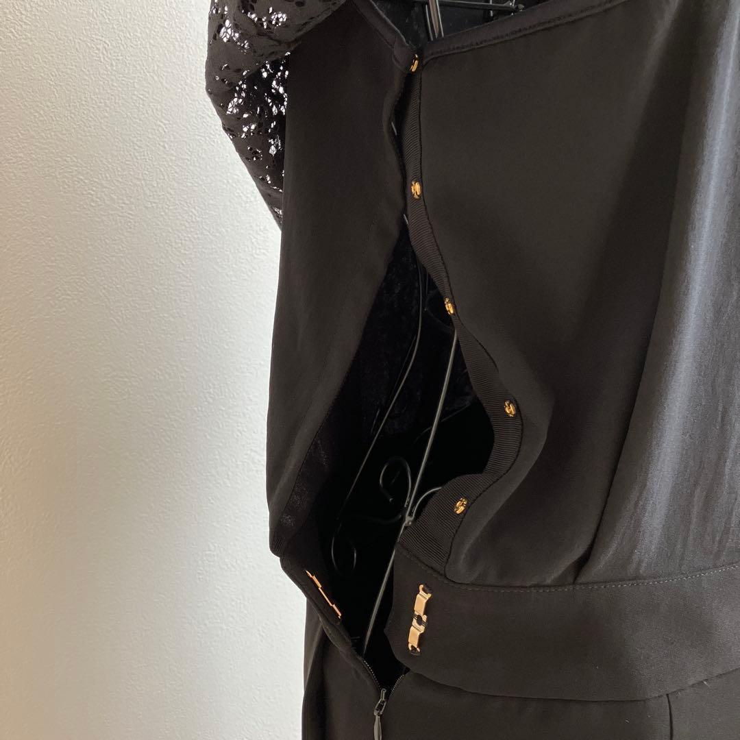 【美品】MUVEILミュベール　オールインワン　サロペット　レースボレロ