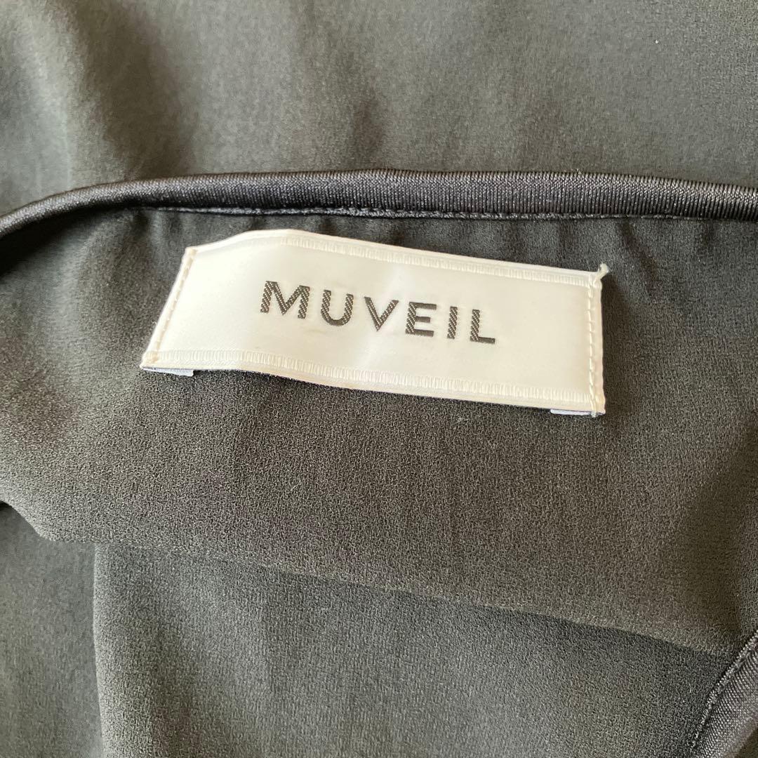 【美品】MUVEILミュベール　オールインワン　サロペット　レースボレロ