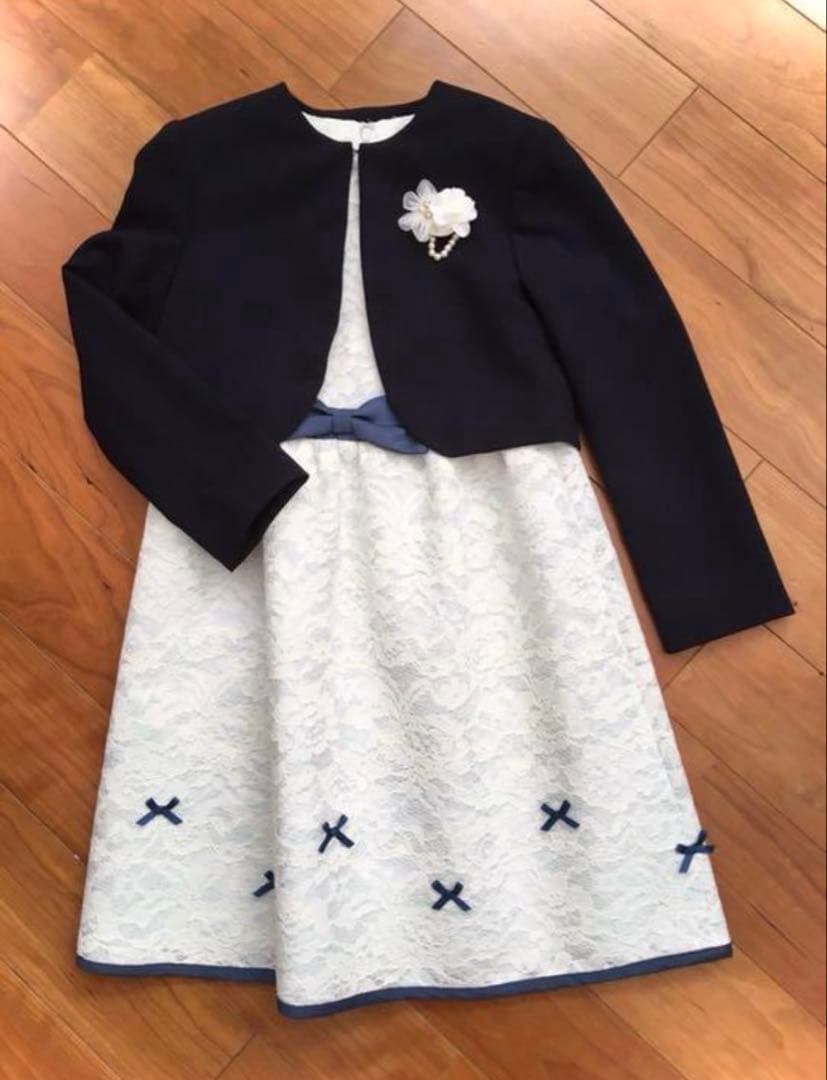 petit main　ワンピース　入学式 130cm