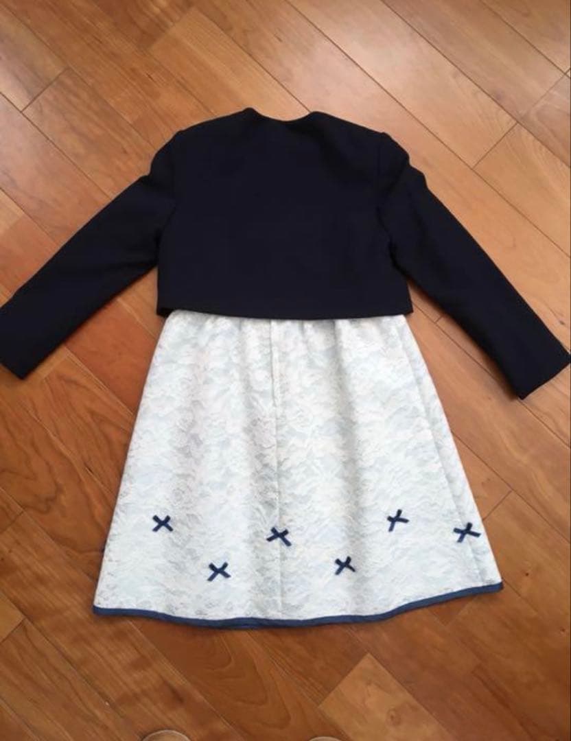 petit main　ワンピース　入学式 130cm