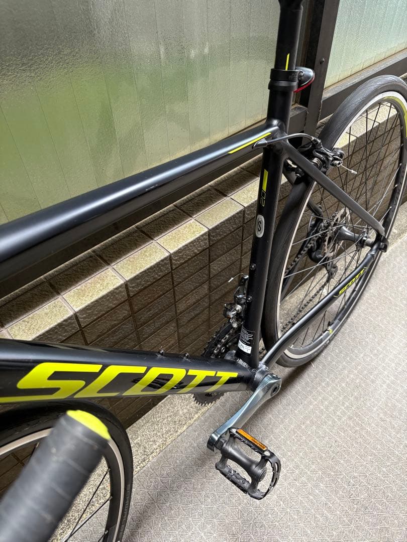 Scott ロードバイク ブラック/イエロー
