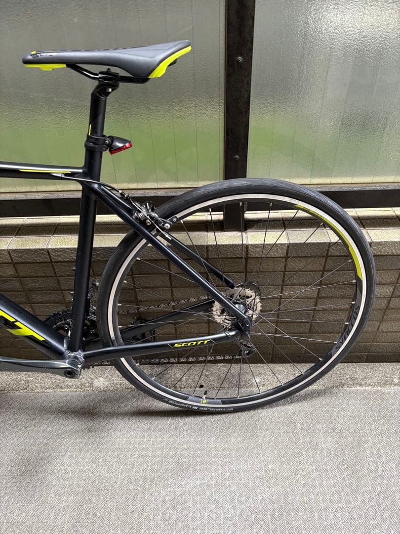 Scott ロードバイク ブラック/イエロー