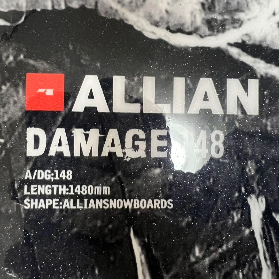 美品　ALLIAN RIDEメンズスノーボード　3点 148cm メンテ済み