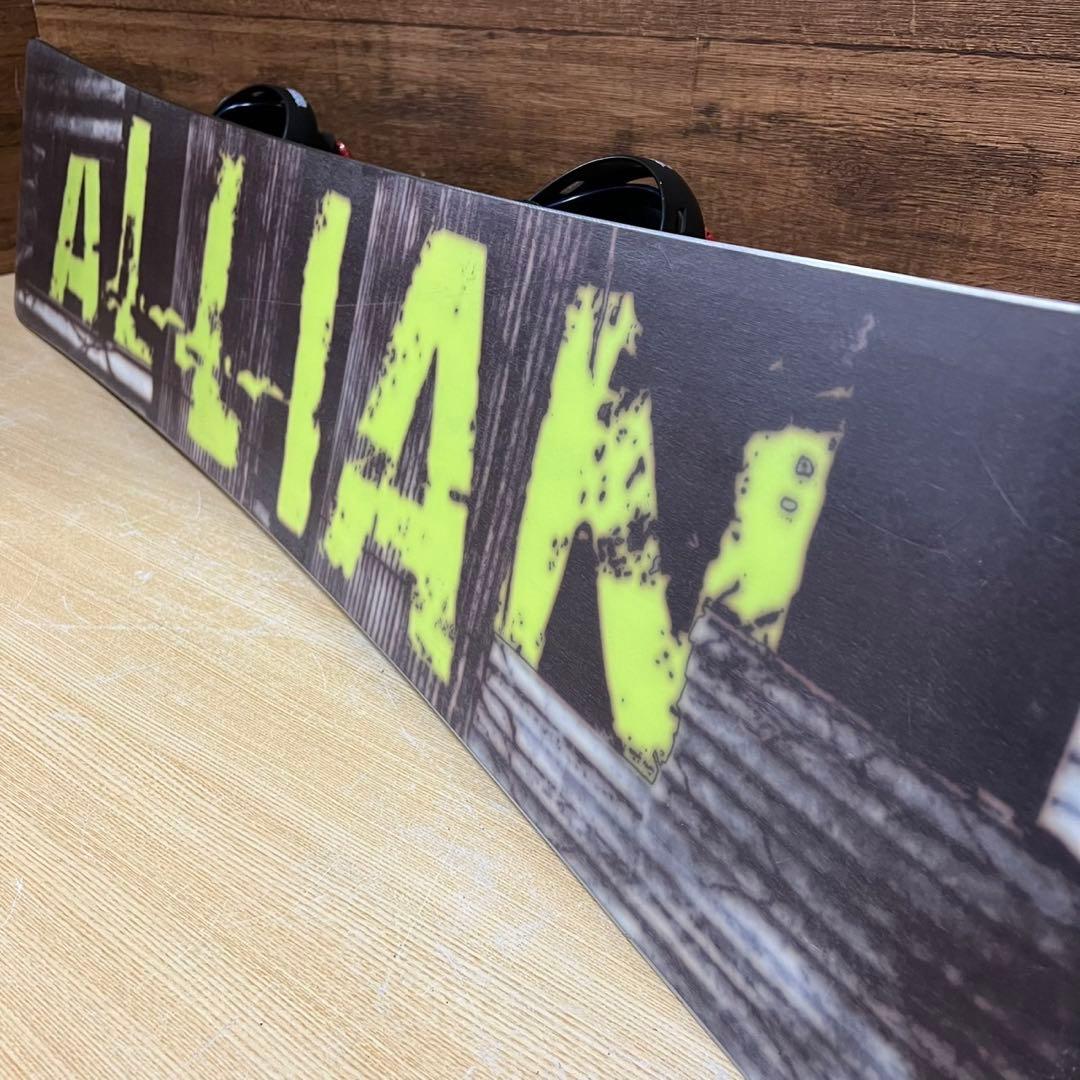 美品　ALLIAN RIDEメンズスノーボード　3点 148cm メンテ済み