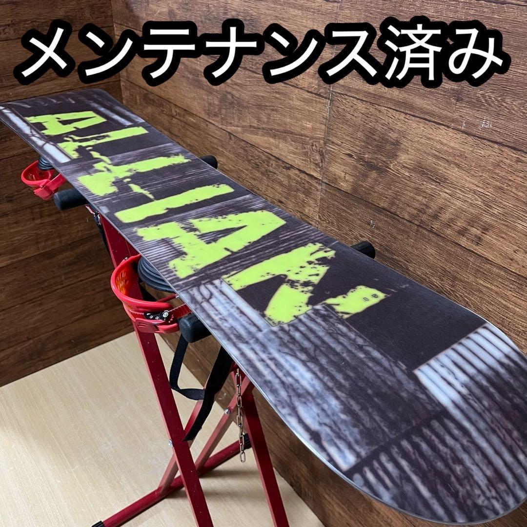 美品　ALLIAN RIDEメンズスノーボード　3点 148cm メンテ済み