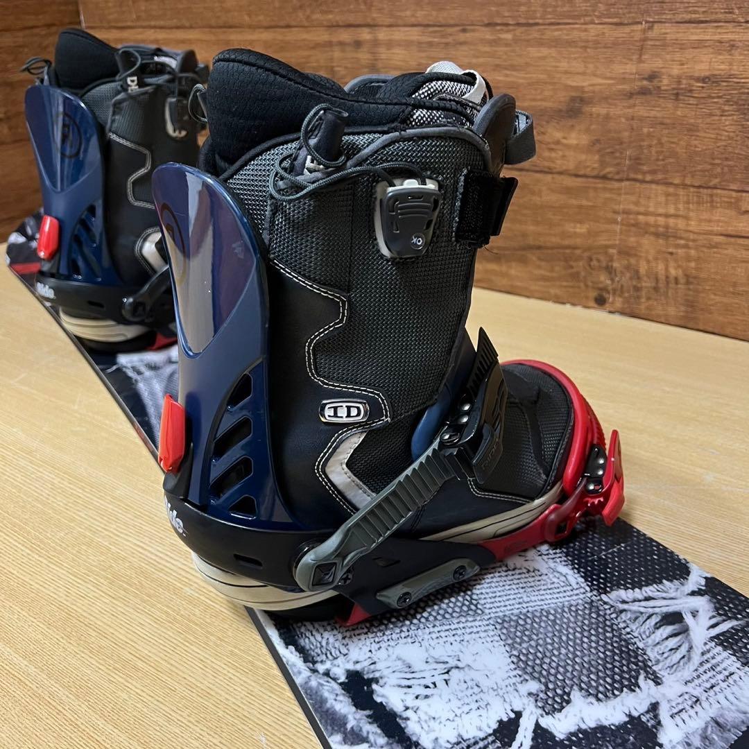 美品　ALLIAN RIDEメンズスノーボード　3点 148cm メンテ済み