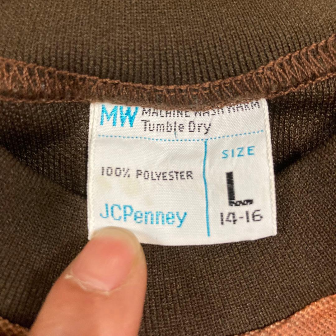 80s90s JCPenney バイク ロングスリーブ ビンテージ XS