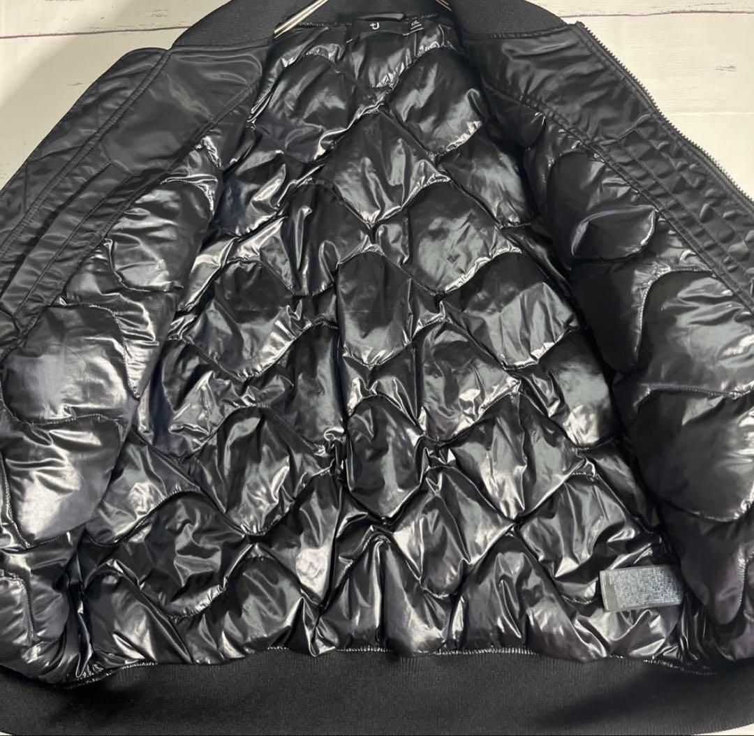 ユニクロ ハイブリッドダウン オーバーサイズ MA-1 ブルゾン