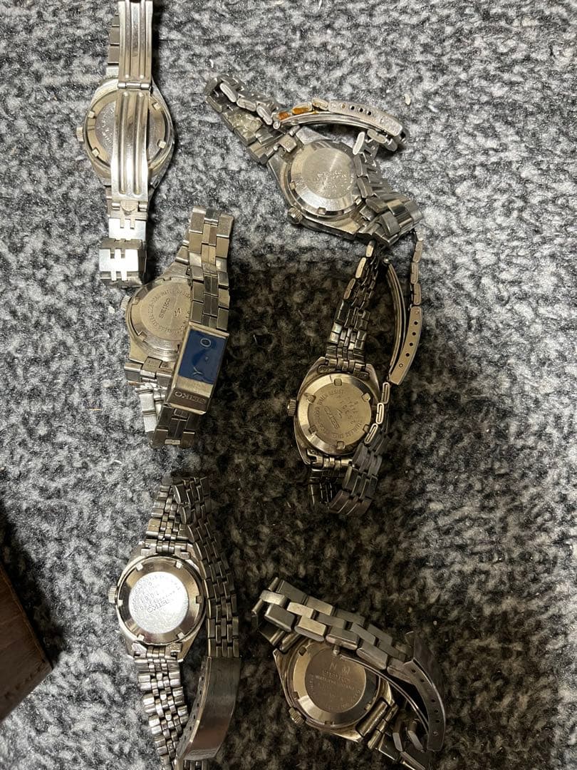 SEIKOアンテーク時計6本まとめ