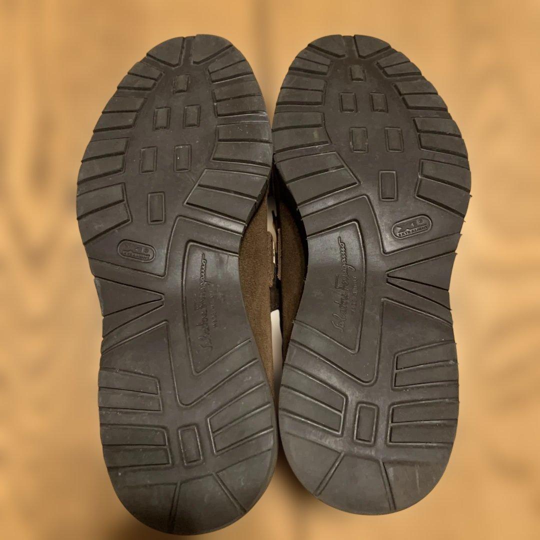 Ferragamo /スエード /ガンチーニシルバー金具/