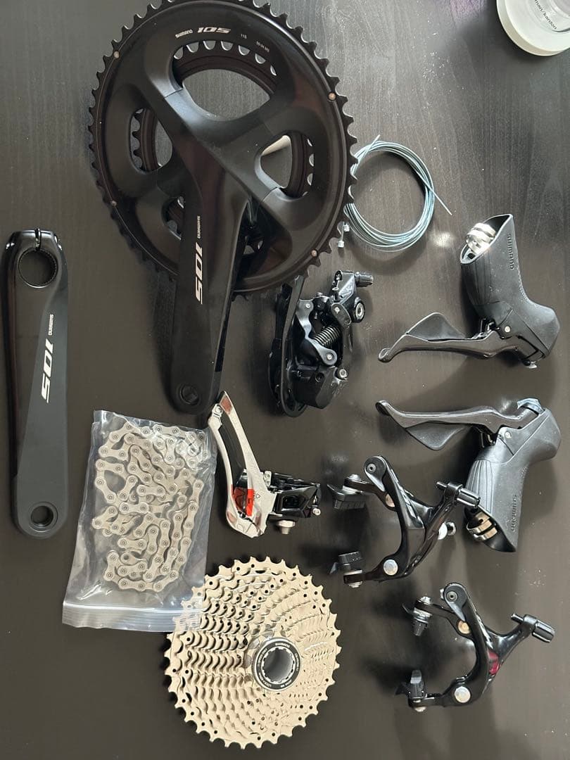 Shimano 105 R7000 rim コンポーネントセット（あひるさん専用