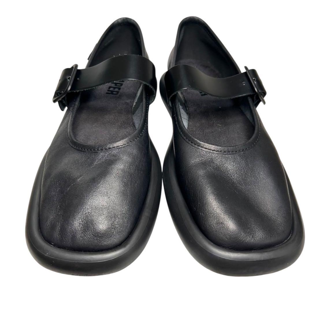 美品⭐︎カンペール　フラットシューズ K201679-001 黒　39(25cm)