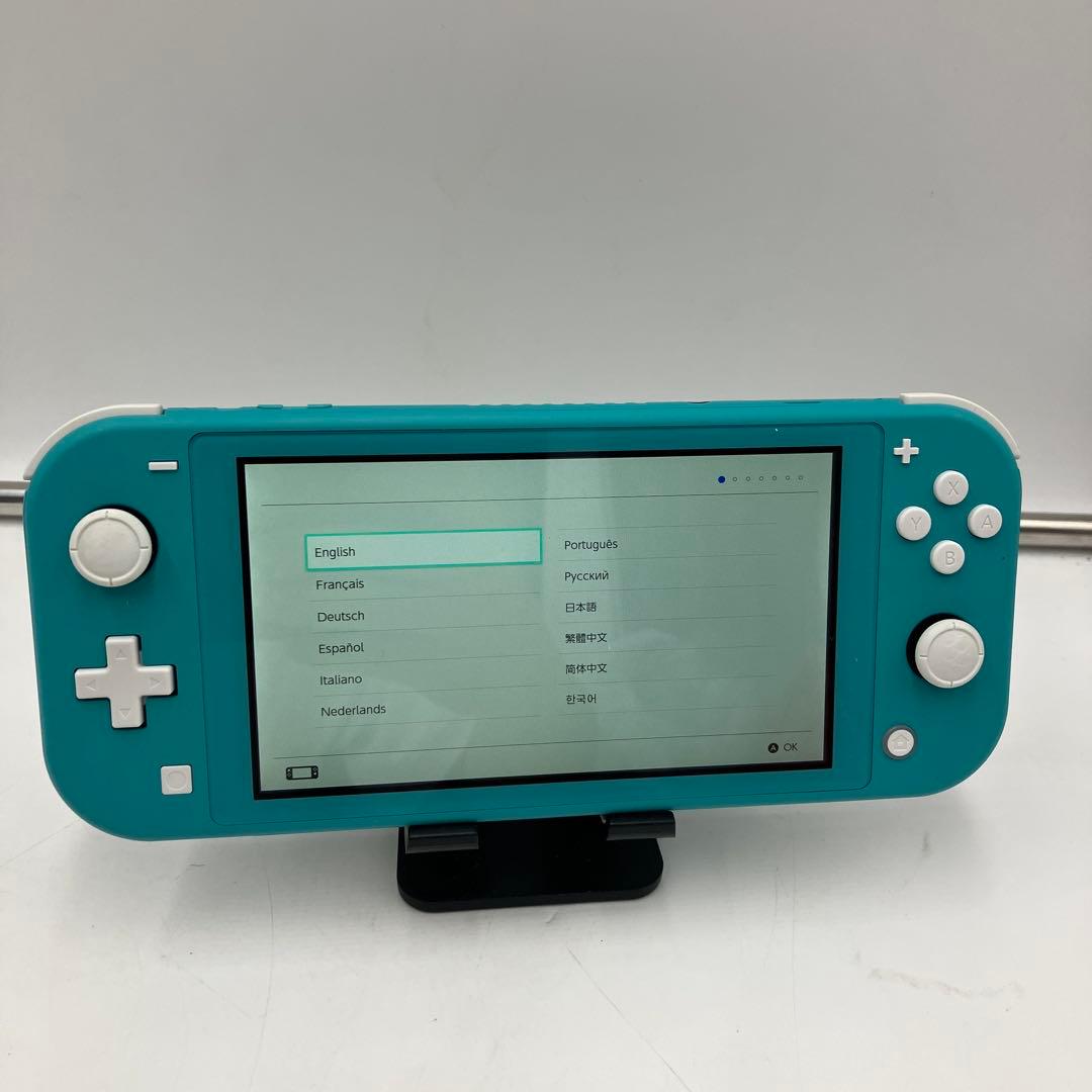美品 Nintendo Switch Lite ターコイズ　動作確認済み