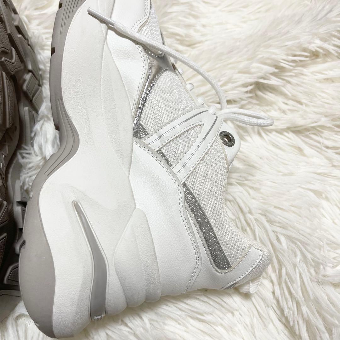 美品 ビーアクシス BEAXIS コアスニーカー ダンベルインソール M