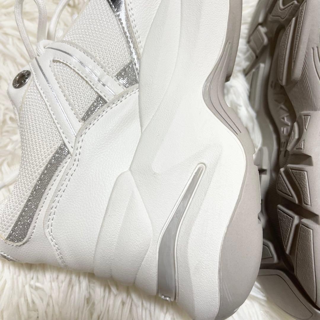 美品 ビーアクシス BEAXIS コアスニーカー ダンベルインソール M