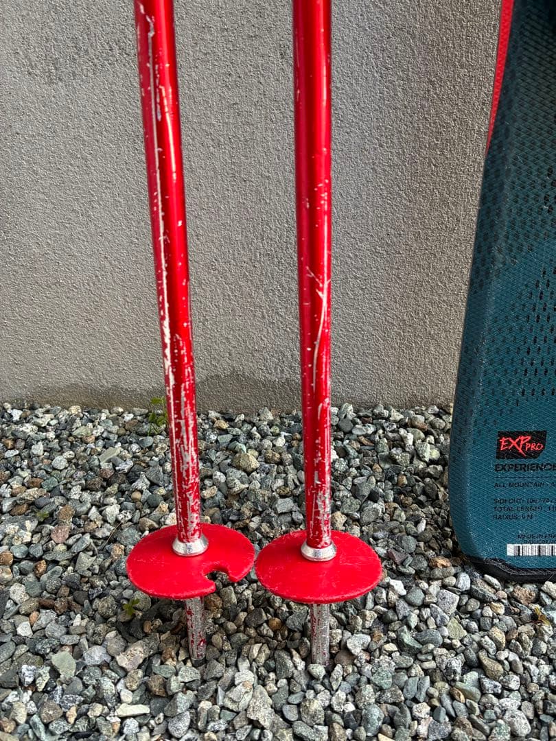 【気まぐれおやつ　ぼちぼち】ジュニア用スキーセット