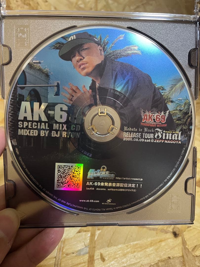 一部非売品 AK-69 CD 5枚 未使用初回特典ポスターセット