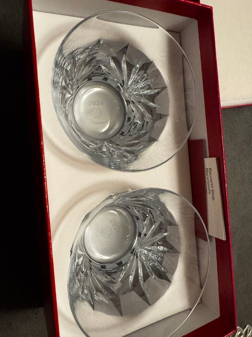 新品未使用★Baccarat(バカラ)2024限定 ルテシアタンブラー2個セット